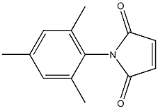 1-(2,4,6-trimethylphenyl)-2,5-dihydro-1H-pyrrole-2,5-dione Struktur