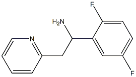 1-(2,5-difluorophenyl)-2-(pyridin-2-yl)ethan-1-amine Struktur