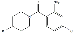 1-(2-amino-4-chlorobenzoyl)piperidin-4-ol Struktur