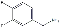 1-(3,4-difluorophenyl)methanamine Struktur