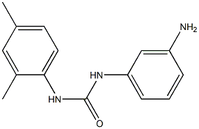 1-(3-aminophenyl)-3-(2,4-dimethylphenyl)urea Struktur