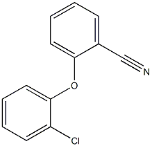 2-(2-chlorophenoxy)benzonitrile Struktur