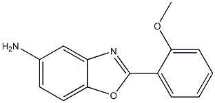 2-(2-methoxyphenyl)-1,3-benzoxazol-5-amine Struktur