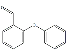 2-(2-tert-butylphenoxy)benzaldehyde Struktur