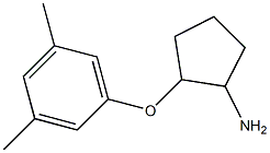 2-(3,5-dimethylphenoxy)cyclopentanamine Struktur