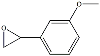 2-(3-methoxyphenyl)oxirane Struktur