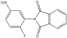 2-(5-amino-2-fluorophenyl)-1H-isoindole-1,3(2H)-dione Struktur