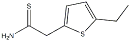 2-(5-ethylthien-2-yl)ethanethioamide Struktur