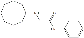 2-(cyclooctylamino)-N-phenylacetamide Struktur