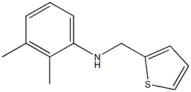 2,3-dimethyl-N-(thiophen-2-ylmethyl)aniline Struktur