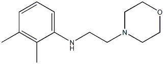 2,3-dimethyl-N-[2-(morpholin-4-yl)ethyl]aniline Struktur