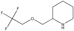 2-[(2,2,2-trifluoroethoxy)methyl]piperidine Struktur