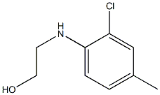 2-[(2-chloro-4-methylphenyl)amino]ethan-1-ol Struktur