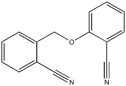 2-[(2-cyanobenzyl)oxy]benzonitrile Struktur