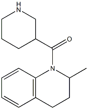 2-methyl-1-(piperidin-3-ylcarbonyl)-1,2,3,4-tetrahydroquinoline Struktur