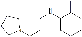 2-methyl-N-[3-(pyrrolidin-1-yl)propyl]cyclohexan-1-amine Struktur