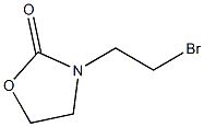 3-(2-bromoethyl)-1,3-oxazolidin-2-one Struktur