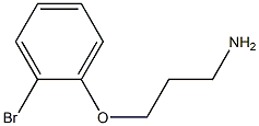 3-(2-bromophenoxy)propan-1-amine Struktur