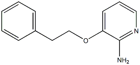 3-(2-phenylethoxy)pyridin-2-amine Struktur