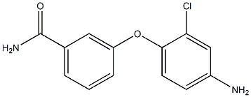 3-(4-amino-2-chlorophenoxy)benzamide Struktur