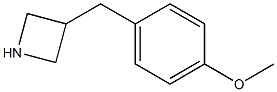 3-(4-methoxybenzyl)azetidine Struktur