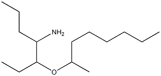 3-(octan-2-yloxy)heptan-4-amine Struktur