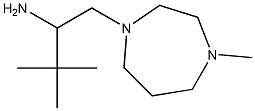 3,3-dimethyl-1-(4-methyl-1,4-diazepan-1-yl)butan-2-amine Struktur