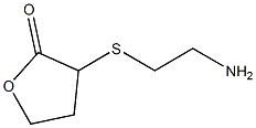 3-[(2-aminoethyl)sulfanyl]oxolan-2-one Struktur