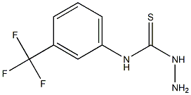 3-amino-1-[3-(trifluoromethyl)phenyl]thiourea Struktur