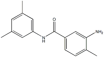 3-amino-N-(3,5-dimethylphenyl)-4-methylbenzamide Struktur