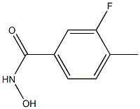 3-fluoro-N-hydroxy-4-methylbenzamide Struktur