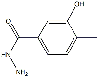 3-hydroxy-4-methylbenzohydrazide Struktur