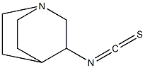 3-isothiocyanato-1-azabicyclo[2.2.2]octane Struktur