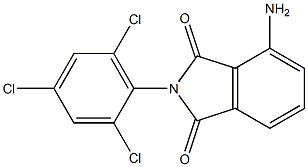 4-amino-2-(2,4,6-trichlorophenyl)-2,3-dihydro-1H-isoindole-1,3-dione Struktur