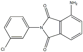 4-amino-2-(3-chlorophenyl)-2,3-dihydro-1H-isoindole-1,3-dione Struktur