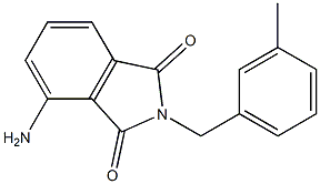 4-amino-2-[(3-methylphenyl)methyl]-2,3-dihydro-1H-isoindole-1,3-dione Struktur