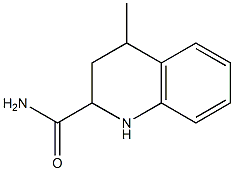 4-methyl-1,2,3,4-tetrahydroquinoline-2-carboxamide Struktur