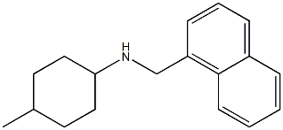 4-methyl-N-(naphthalen-1-ylmethyl)cyclohexan-1-amine Struktur