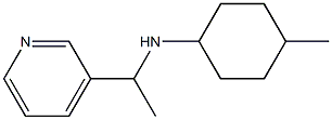 4-methyl-N-[1-(pyridin-3-yl)ethyl]cyclohexan-1-amine Struktur