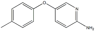 5-(4-methylphenoxy)pyridin-2-amine Struktur