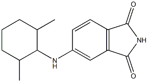 5-[(2,6-dimethylcyclohexyl)amino]-2,3-dihydro-1H-isoindole-1,3-dione Struktur