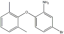 5-bromo-2-(2,6-dimethylphenoxy)aniline Struktur