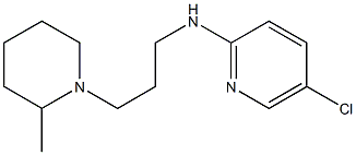 5-chloro-N-[3-(2-methylpiperidin-1-yl)propyl]pyridin-2-amine Struktur