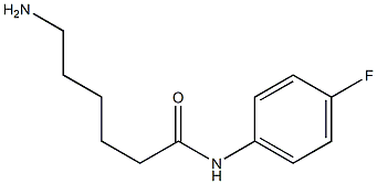 6-amino-N-(4-fluorophenyl)hexanamide Struktur