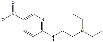 diethyl({2-[(5-nitropyridin-2-yl)amino]ethyl})amine Struktur