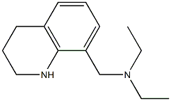 diethyl(1,2,3,4-tetrahydroquinolin-8-ylmethyl)amine Struktur