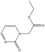 ethyl 2-(2-oxo-1,2-dihydropyrimidin-1-yl)acetate Struktur