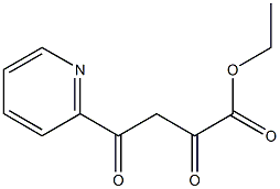 ethyl 2,4-dioxo-4-(pyridin-2-yl)butanoate Struktur