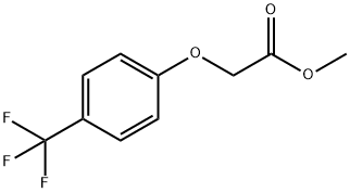 methyl 2-[4-(trifluoromethyl)phenoxy]acetate Struktur