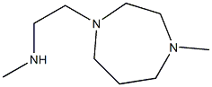 methyl[2-(4-methyl-1,4-diazepan-1-yl)ethyl]amine Struktur